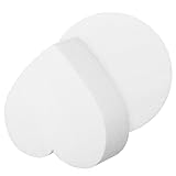 ledmomo 2個 ケーキダミー 高さ ラウンド ハート形フォームケーキ模型 軽量ポータブルでケーキデコ練習 展示用ベース