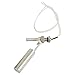 LXYLYX Float Switch, 0-220V Stainless Steels Float Switchs Level Gauge M10 Thread for Waters Tower Waters Level Sensor Sensor De Nivel De Agua Tools Silver