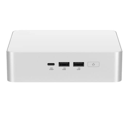 ASUS NUC 15 Pro+ Barebones Mini PC with Intel Series 2 Core Ultra 9 285H, up to 96GB DDR5 RAM, Dual Storage, Thunderbolt™ 4, Wi-Fi 7 & Bluetooth 5.4, Toolless Silver Aluminum Chassis, with VESA Mount