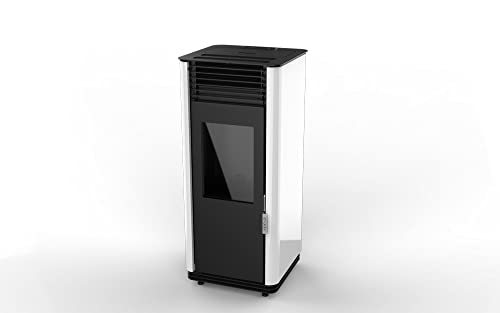 Supra Poêle à granulés Calliope 8 Blanc - Acier - Etanche - Blanc - 8kW