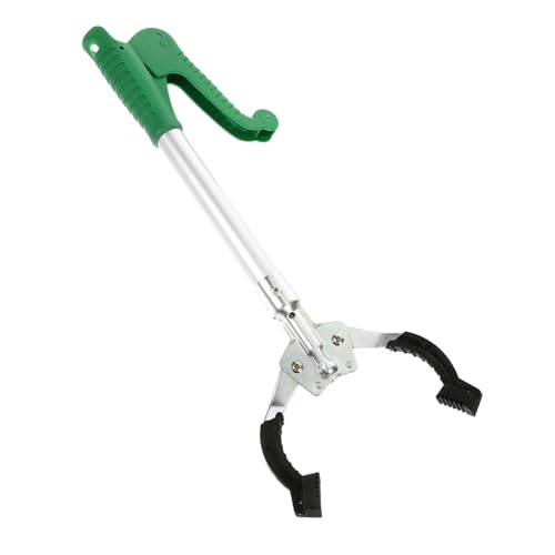 Healeved Heavy Duty Grabber Tool 40cm Aluminum Alloy Trash Pickup Reacher Extended Reach for Elderly Disabled