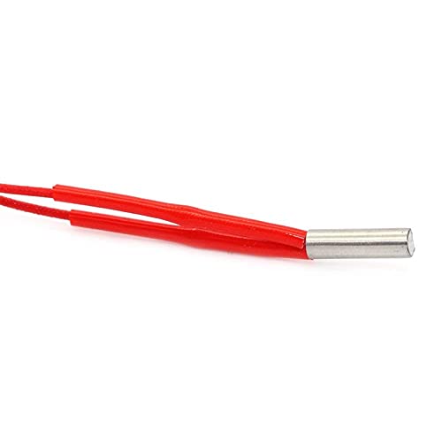 Lysee 3D Printer Parts & Accessories - 1Pcs 12V/24V 40W Ceramic Cartridge Heater 6mm20mm for Extruder 3D Printer Parts Heating Tube Heat 12V40W 1M/1.5M Extrusion Part - (Size: 12V 40W 1.5M)