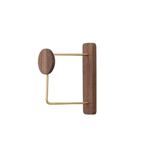 Perchero de madera premium con almacenamiento integrado y ganchos estéticos 2