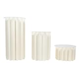 Guide de mariage : léger et facile à déplacer, vous pouvez le placer où vous le souhaitez, colonnes pour gâteaux de mariage