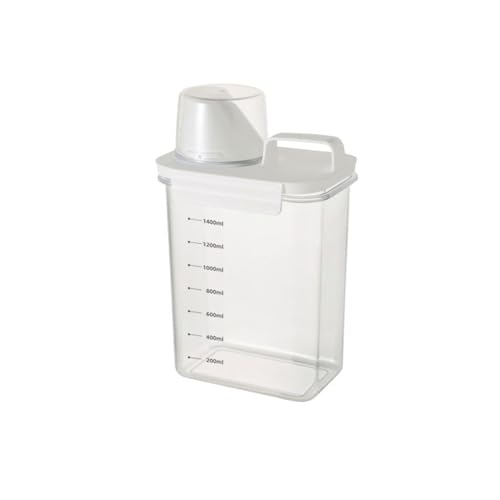 Efficient Washing Powder Storage Box Storage Jar Easy To Measuring Cup Storage Container For Kitchen