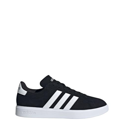 adidas Mens Grand Court 2.0 Tennis Sneakers Shoes - Black2
