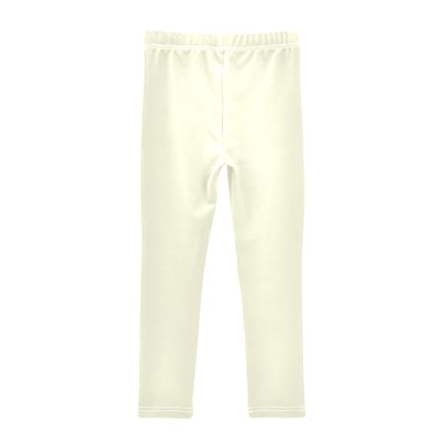 Light Yellow Kids Girls Shorts Cotton Cartwheel Shorts Rash Guard for Dance Party2