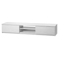 Amazon｜背面収納テレビ台 ステラ 幅180cm ホワイト｜ローボード