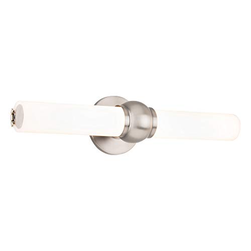 Greatest Product Juliet 20in LED Bathroom Vanity or Wall Light 3000K in Brushed Nickel Crazy Clearance Juliet 20in LED Bathroom Vanity or Wall Light 3000K in Brushed Nickel
