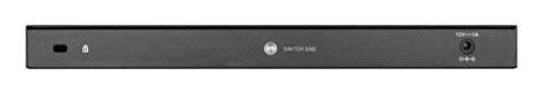 D-Link Ethernet Switch, 16 Port Gigabit Slim Switch Plug And Play, Unmanaged, Metal Housing, Quiet Fanless Design, Ieee 802.3Az Eee, 5-Year Limited Warranty (Dgs-1016S) Black #TOP3