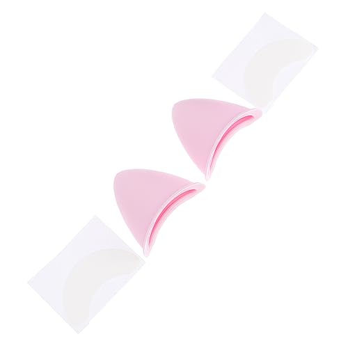 BESPORTBLE-12-Stueck-Helmdekorationsaufkleber-Fuer-Motorraeder-Skihelm-Fahrraddekorationen-Skihelmzubehoer-Schwarzer-Motorradhelm-Katzenohren-Helmdekorationsaufkleber-TPU-Schwarze