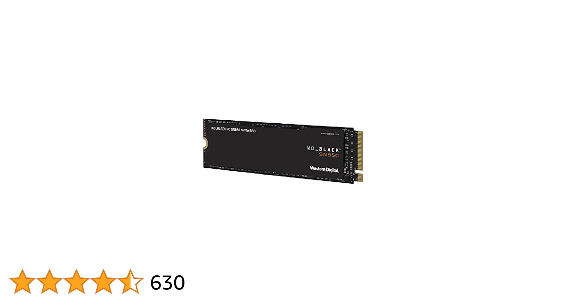 内蔵型SSD WD_BLACK SN850 500GB NVMe SSD Amazon.com: WD_BLACK 500GB SN850 NVMe Internal Gaming SSD