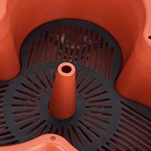 Rootrimmer Stackable Planter, Vertical Garden Planter, Strawberry Planter, Indoor/Outdoor Planters, 5 Tier Garden Tower, Herb Planter For Growing Vegetables And Succulents (Bick Red) #TOP7