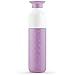 Dopper Insulated Throwback Lilac Bouteille Isotherme - Gourde Isotherme 350ml - Thermos pour Café - Gourde Inox - Bouteille D'eau pour le sport - Termosse 24 heures à froid, 9 heures à chaud
