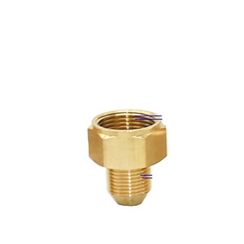 Latón 3/8 "1/2" M14 M18 M22 conector de rosca macho hembra para burbujeador purificador de agua grifo accesorios de cobre espaciado de dientes 1,5mm Cover