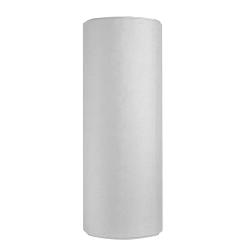 Image of Timber Acoustics Tube Traps | Rockwool | Freestanding Bass Traps | Absorber Diffuser | Room Acoustics & Soundproofing | Home Theatres & Music Studios [Single] 4' x 1' (White)