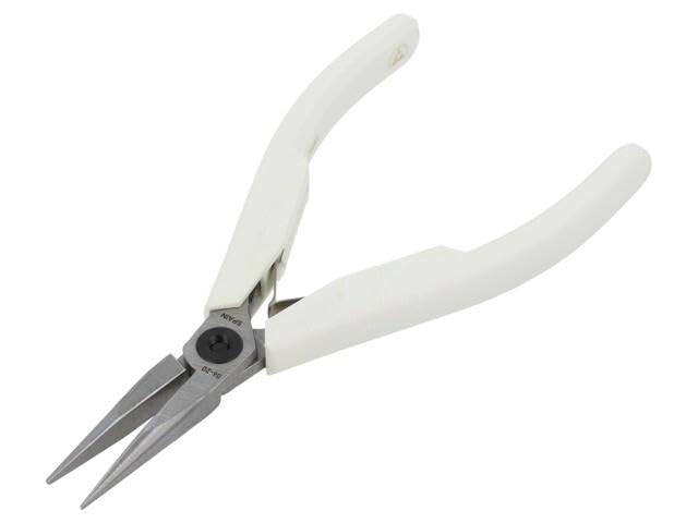 Pinces plates ESD 132mm Lindstrom 7890 pour l'électronique de précision