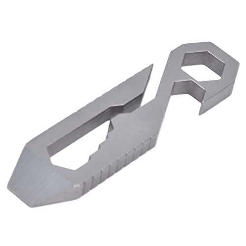 Multiferramenta Orenic 8 Em 1, Abridor De Garrafas Portátil Chaveiro Faca Chave De Fenda, Mini Chaveiro Multiferramenta, Ferramenta Pry Bar De Bolso, Chaveiro Versátil Multiferramenta Para Chaveiro E