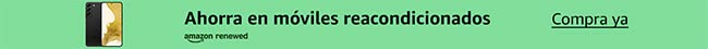 Ahorra en móviles reacondicionados