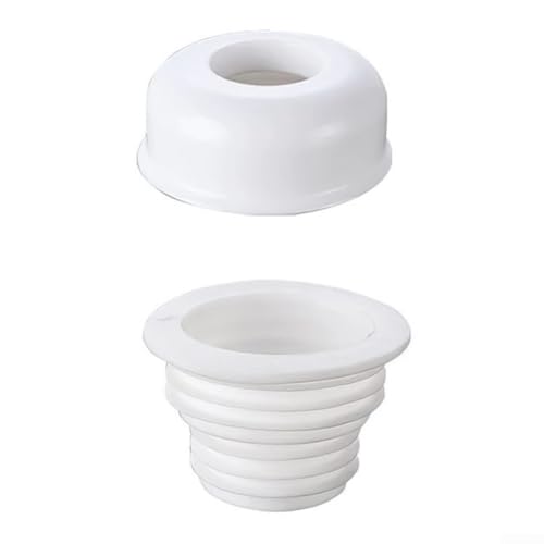 Válvula antiodor de silicona blanca para desagüe de piso, sellado automático por gravedad, para baño, cocina y inodoro miniatura 4