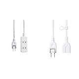 【延長コードセット 1m】 エレコム 電源タップ 配線しやすい180°スイングプラグ 3個口 3m ホワイト T-S02-2330WH