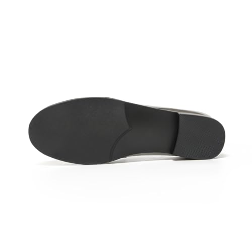 Image of ONEENO Women's Classic Flat Leather Penny Loafer