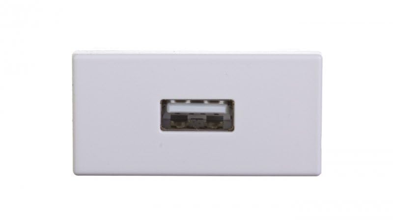 Placa K45 USB tipo A hembra K128B/9 con sistema de conexión a tornillo robusto