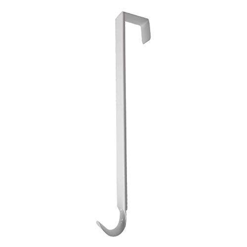 homozy Gancho de grinalda para porta dianteira,Gancho de metal de decoração de Halloween para decora