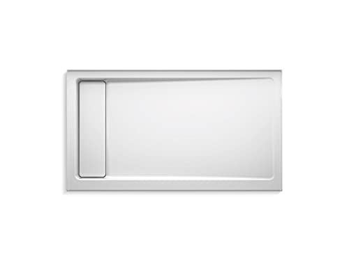 Kohler K-9177-0 Bellwether 60-Inch X 34-Inch Single-Threshold Shower Base With Left Center Drain, White #TOP3