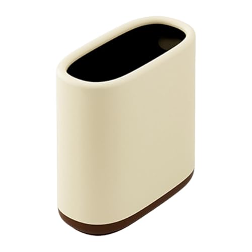 Baoblaze Poubelle de, corbeille à papier, poubelle ménagère, corbeille à papier pour buanderie, voiture, armoire de cuisine, chambre d'enfant, Brun Jaune...