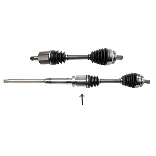 Image of TRQ Front Driver and Passenger Side CV Axle Assembly Set 2 Piece