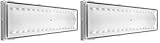 Beghelli BEG8584 Plafoniera Emergenza LED 18 W, Multicolore, vetro;policarbonato, acciaio (Confezione da 2)