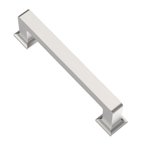 Alzassbg 3-3/4" Brushed Satin Nickel Cabinet Pulls 10 Pack, AL3046SN