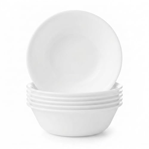 Corelle Vitrelle 6-Piece Soup/Cereal Bowl Set Triple Layer Glass and