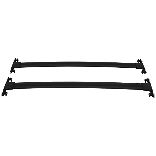 Findauto Roof Rack For Toyota Highlander 2008-2013 Aluminum Roof Rail Cross Bars Cargo Racks Rooftop Luggage Canoe Kayak Carrier Rack(Fits Side Rails Models Only) #TOP5