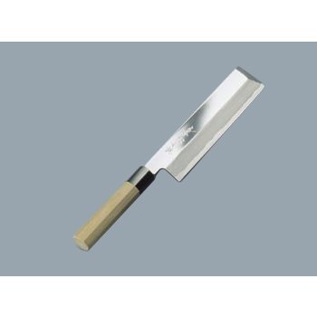 Amazon.co.jp: 兼松作 鏡面仕上 薄刃庖丁 18cm 3502200 : Home & Kitchen