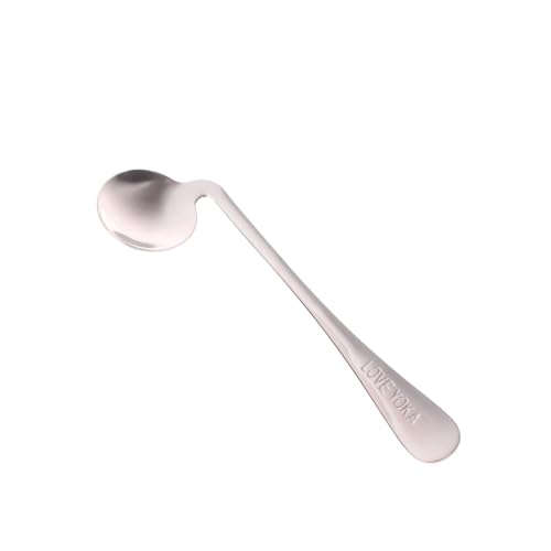 Adaptive Utensils abgewinkeltes Besteck, adaptive Gabeln und Löffel, Edelstahl, abgewinkelte Gabel und Löffel, Selbstfütterung, Esshilfe-Werkzeuge...