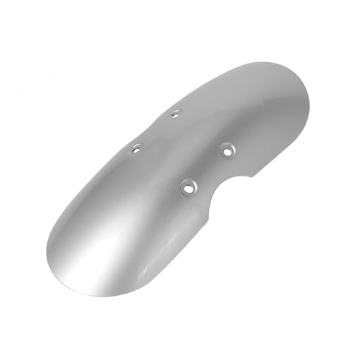 Garde-boue avant court moto noir et rouge pour custom chopper bobber
