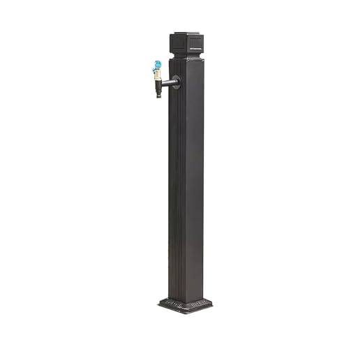 Fontaine de jardin en acier inoxydable pour l'arrosage de la pelouse
