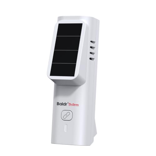 BaldrTherm Solar Bluetooth Thermometer & Humidity Sensor-1Pack