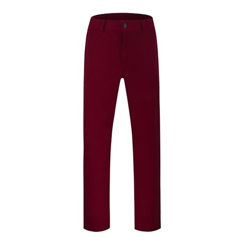 Pantaloni Casual in Velluto a Coste Tinta Unita da Uomo, Comodi, Casual, Sportivi, Autunnali e Invernali, alla Moda Maschile