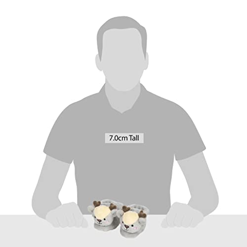 Enesco Izzy and Oliver New Baby Deer Character Super Soft Booties, Reindeer, 0-12 Infant3