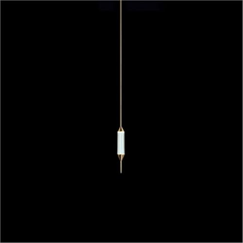 Plafond éclairage LED postmoderne Clips en Verre Or Chrome MOCHAMIK