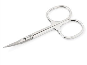 pointed curved cuticle scissors German cuticle remover. Made in Germany, Solingen