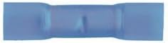 14-16 Gauge Heat Shrink Butt Connector Blue 25/Pack