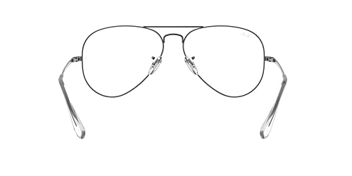 Image of Ray-Ban Unisex Rx6489 Aviator Aviator Prescription Eyeglass Frames