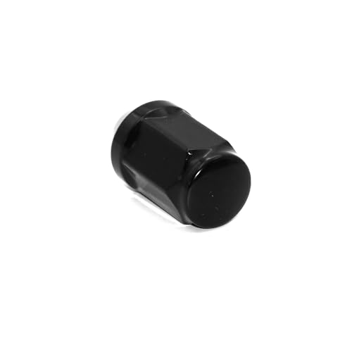Image of 20pcs M12x1.5 Black Wheel Lug Nut, 35mm Length Cone Seat 19mm Hex, Compatible with Accord Civic CRV Element HRV Odyssey Trailblazer TSX Fusion Focus Escape Tacoma Avalon Camry