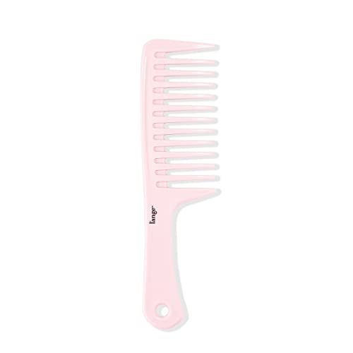 L'ANGE HAIR Detangling Comb Brush | Lightweight, Comfortable, Non-slip Design | Easy Glide, Smooth, Snag-Free Comb | Blush