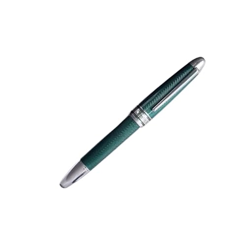 Écriture fluide garantie avec ce stylo plume élégant au design vert foncé