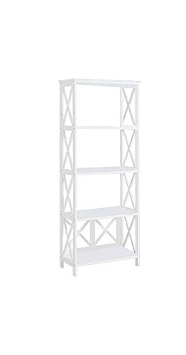 Kit Closet 2070030003 - estantería victoria de 5 baldas, blanco, 147 x 60 x 30